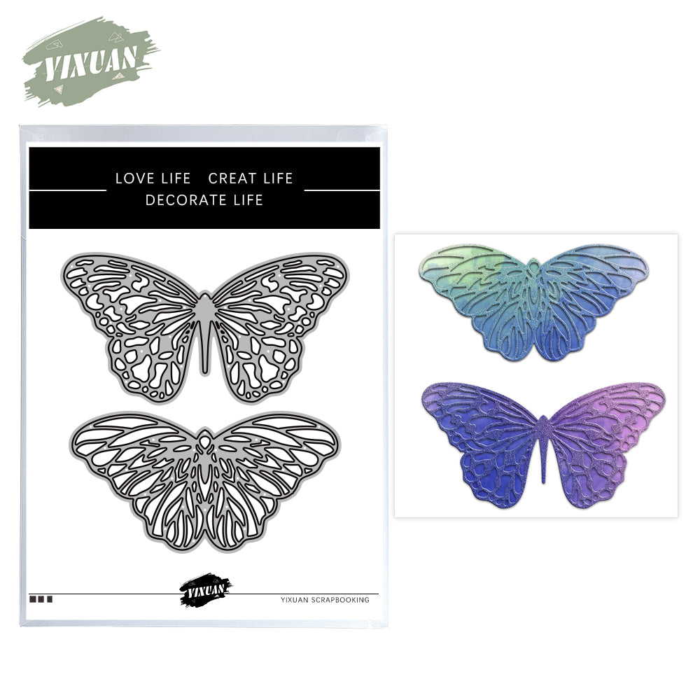 Beautiful Butterfly Metal Cutting Dies Set YX687,YX688