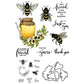 Busy Working Bees And Honey Cutting Dies And Stamp Set YX583-S+D