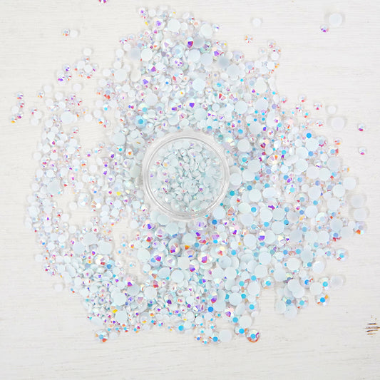 4mm/6mm Mix Resin Colorful Sequin Stickers For Cards Decor With Box DIY Scrapbooking Supplies YX1112