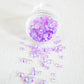 4mm/6mm Mix Resin Light Purple Sequin Stickers For Cards Decor With Box DIY Scrapbooking Supplies YX1116