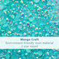 4mm/6mm Mix Resin Sky Blue Sequin Stickers For Cards Decor With Box DIY Scrapbooking Supplies YX1121