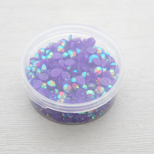 4mm/6mm Mix Resin Dark Purple Sequin Stickers For Cards Decor With Box DIY Scrapbooking Supplies YX1123