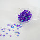 4mm/6mm Mix Resin Dark Purple Sequin Stickers For Cards Decor With Box DIY Scrapbooking Supplies YX1123