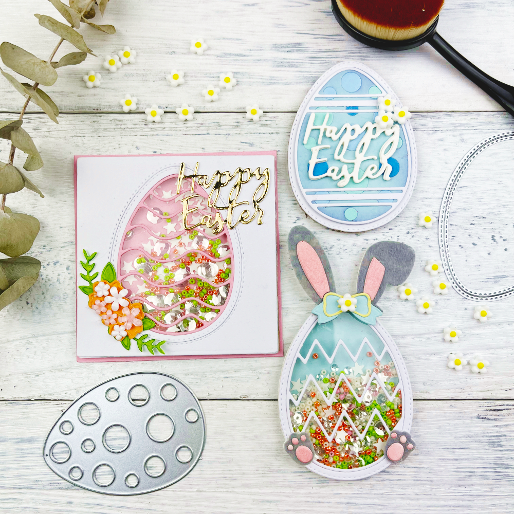 Easter Eggs And Cute Rabbit Cutting Dies Set YX378